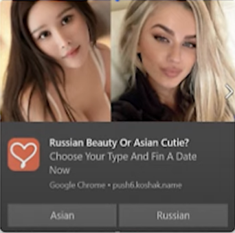 Russian beauty or Asian Cutie