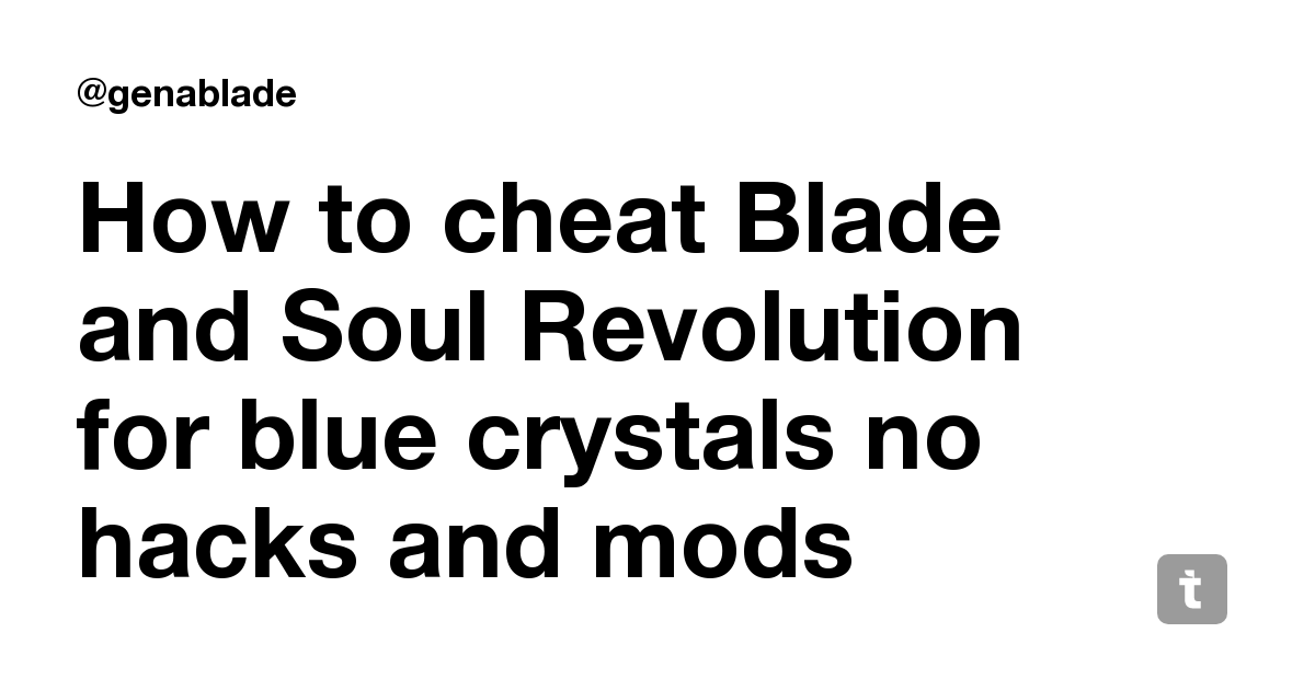 Featured image of post Blade And Soul Revolution Cheat bot sellingblade and soul revolution asia serve ouchm bot auto farming