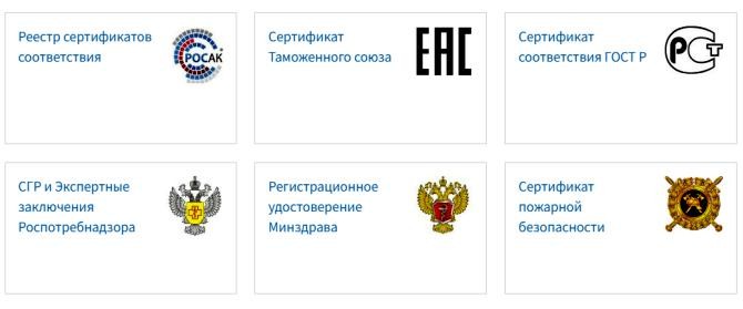 сертификат соответствия sertiki.ru