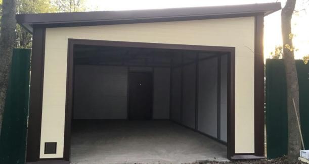  Отличный и удобный гараж из сэндвич панелей от компании «Панели Строй» 4d25632c-7229-49e2-ace2-04543dbb1d25