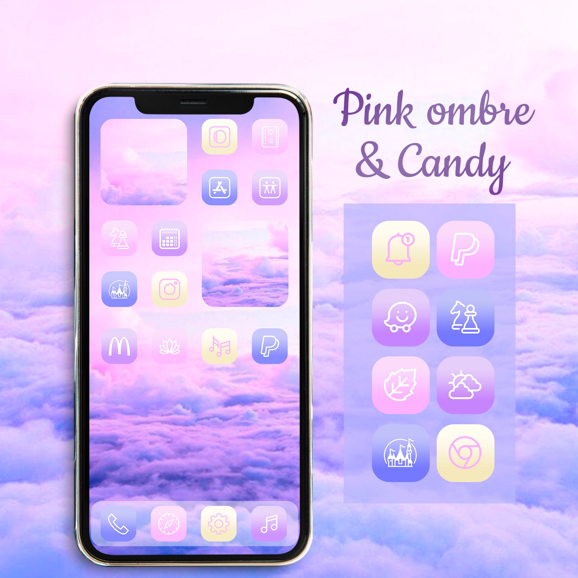 Divinity Candy Digital Aesthetic App Icons For Ios 14 And Pink Ombre Social Media Widget Icon For Iphone Ios14 Pastel Cute Home Screen Theme Teletype Download for free in png, svg, pdf formats 👆. teletype