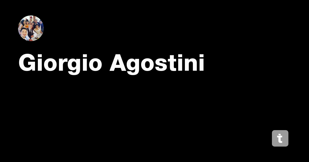 Giorgio Agostini — Teletype