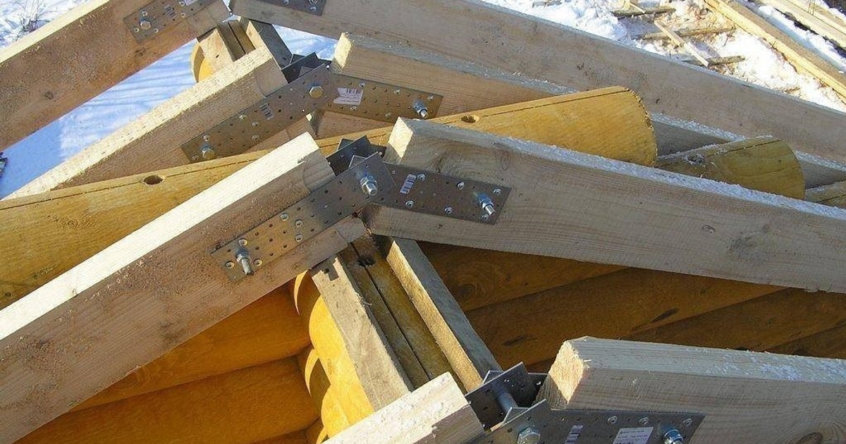 соединение деревянных балок между собой