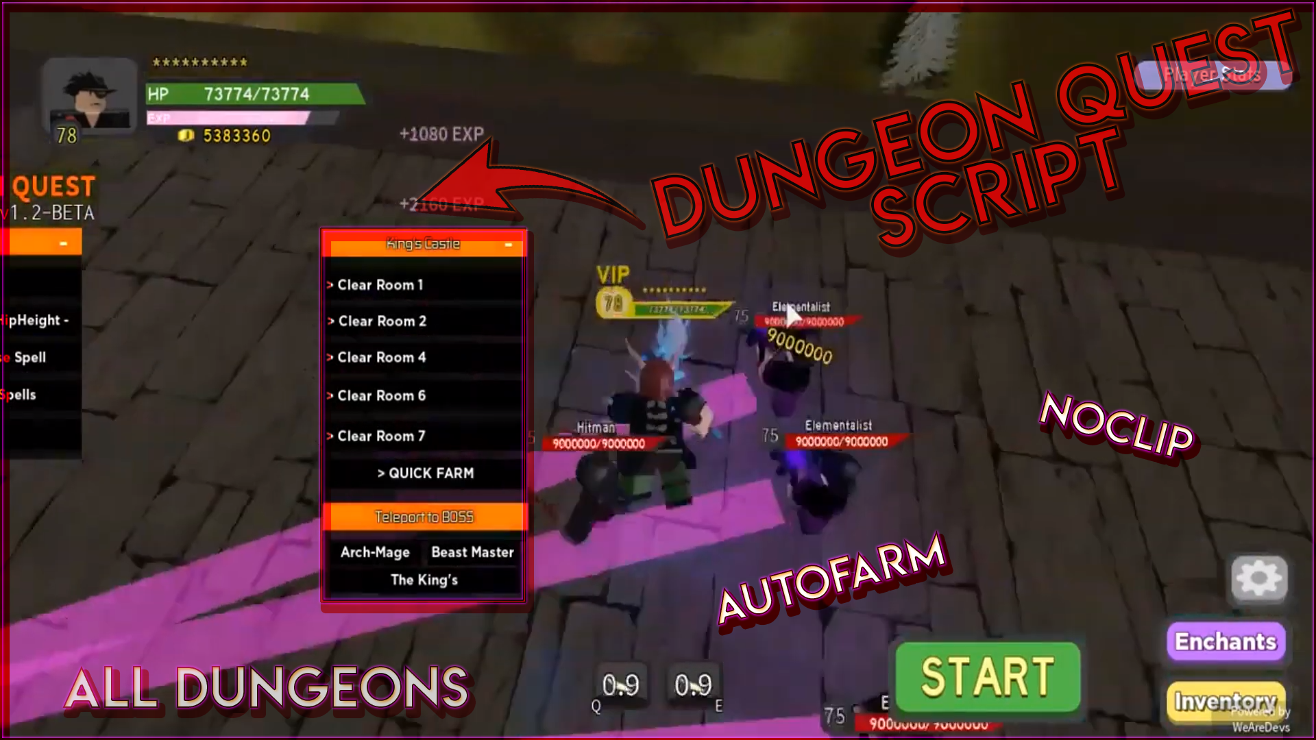 Dungeon Quest Modded Roblox