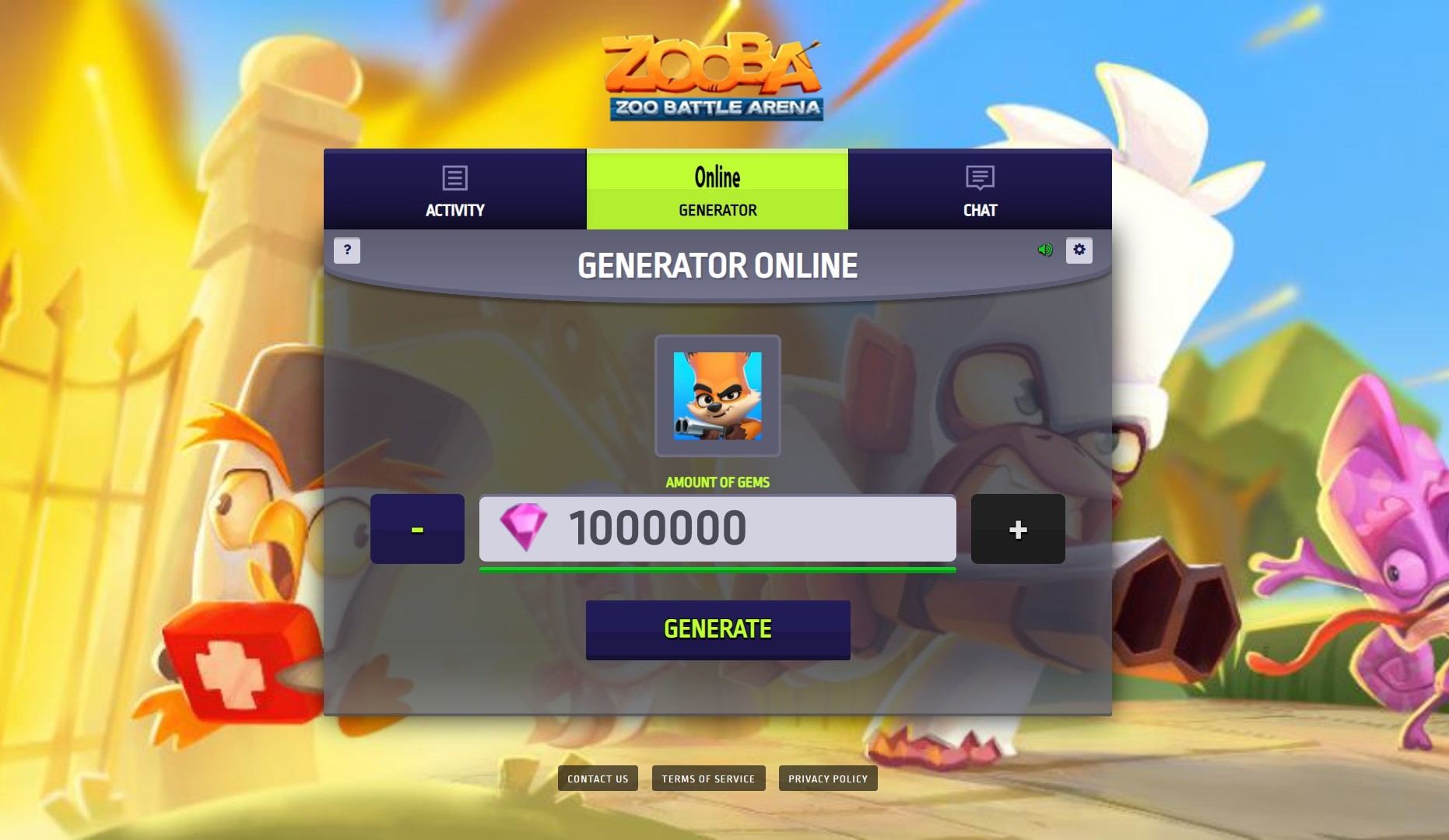 Zooba Zoo Battle Arena Hack Mod Apk For Coins And Gems Teletype