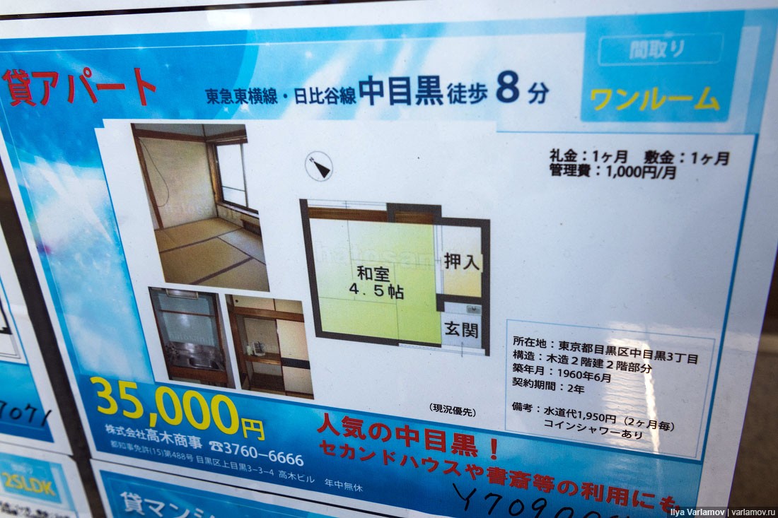 Сколько стоит квартира в японии в йенах города юга франции список