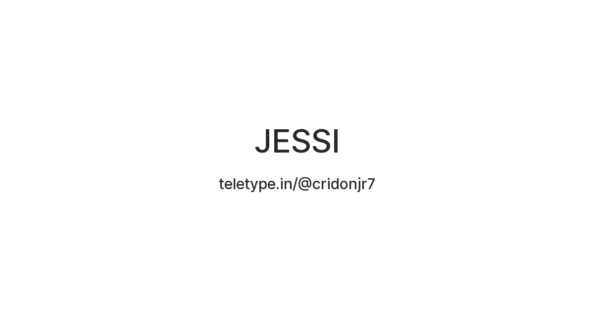JESSI — Teletype