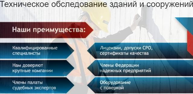 обследование зданий и сооружений inexstroy.ru